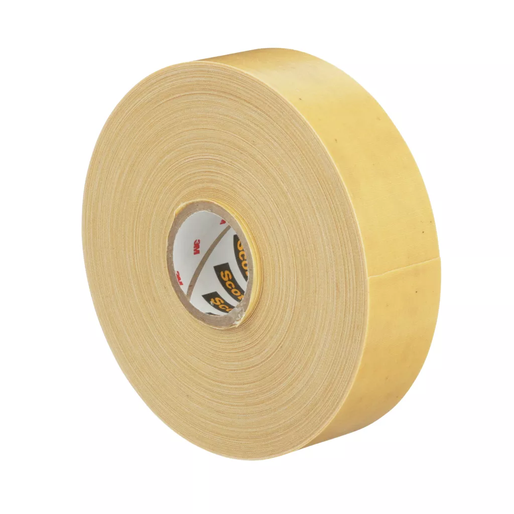 3M 7000132815 Scotch Varnished Cambric Tape 2520, 3/4" x 36 yd, Yellow, 48 rolls/Case