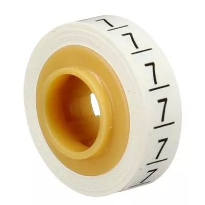 3M Canada ScotchCode Wire Marker Tape Refill Roll, Number 7, Model SDR-7