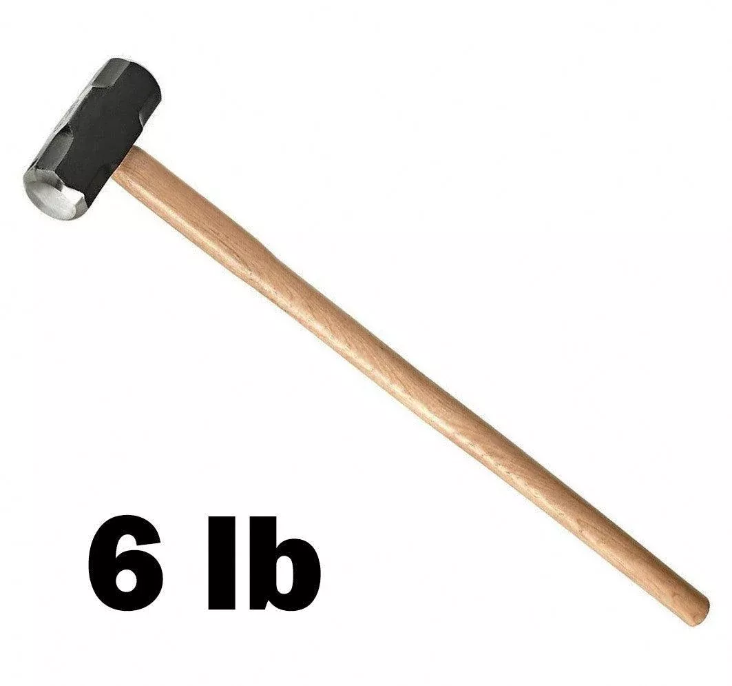 6lb Sledge Hammer (Wood Handle)