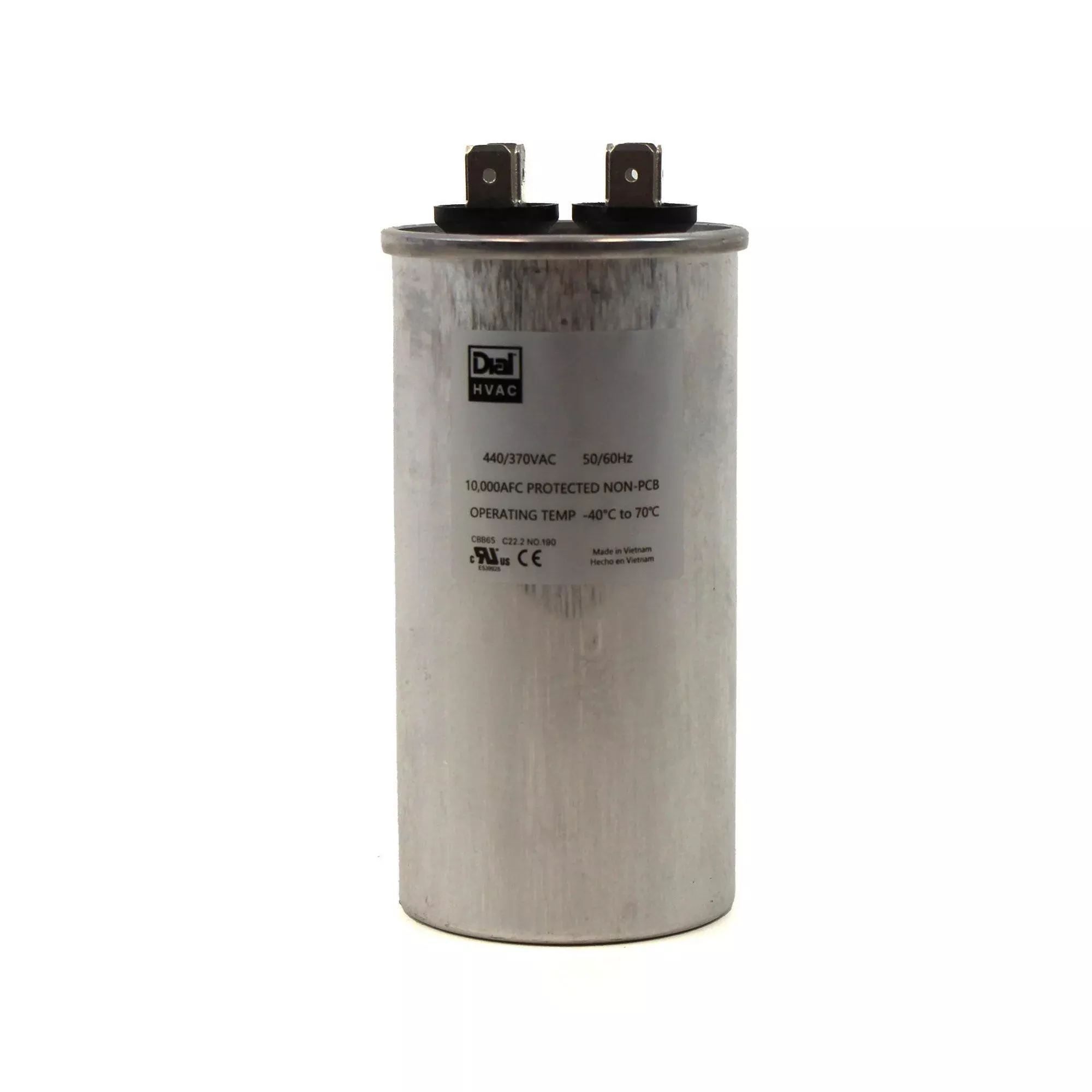 Dial 10μF Single Run Capacitor (Round)