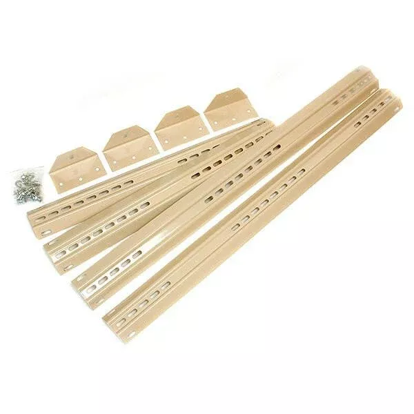 Dial Tan/Almond Evaporative Cooler Leg Kit (Round Corners)