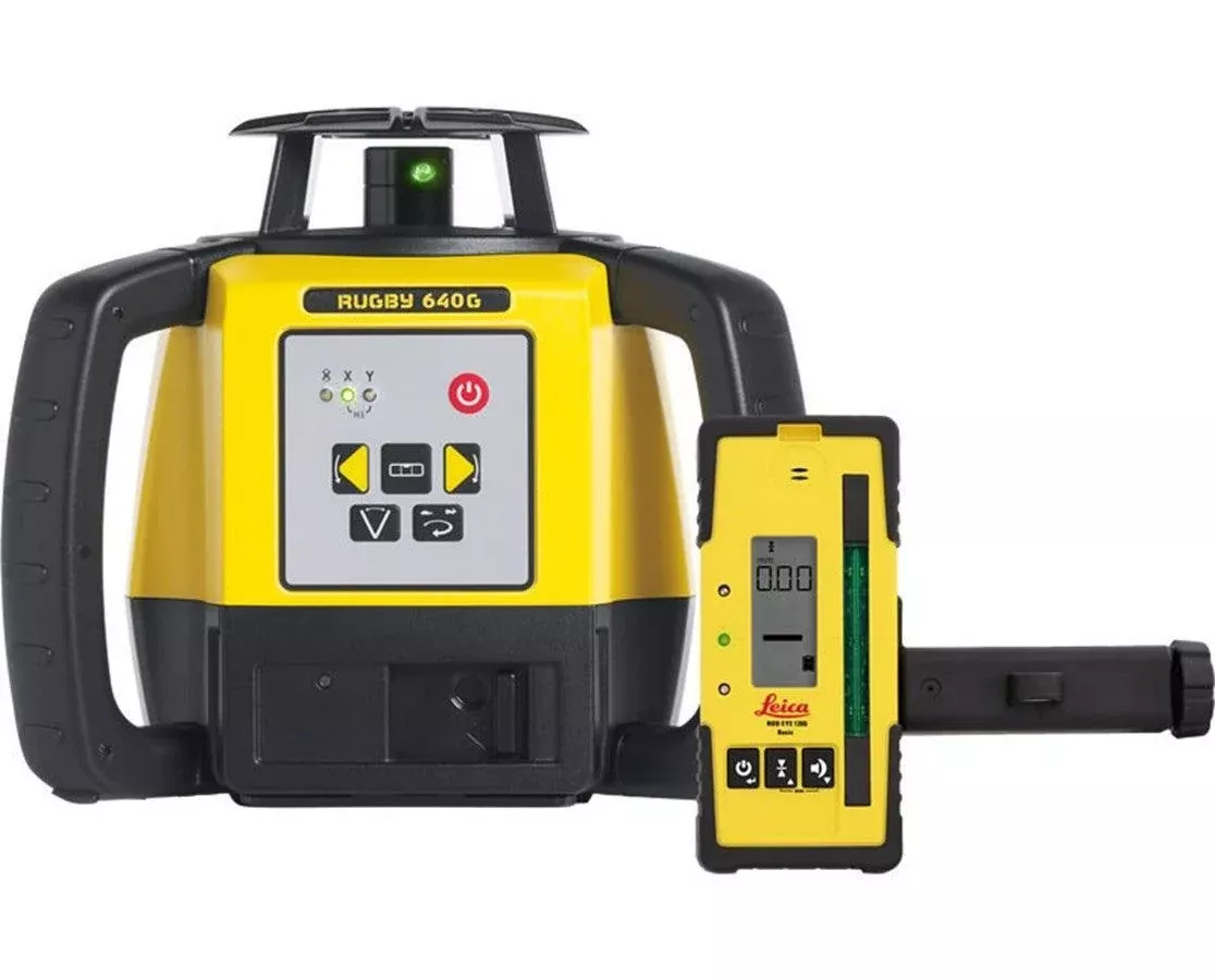 Leica Rugby 640/ 640G Rotating Laser Kit