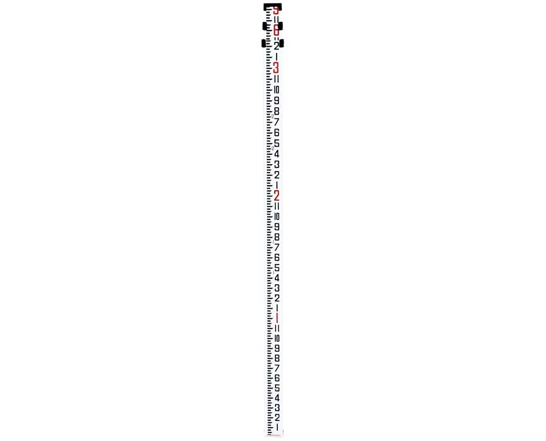 NAR14E Telescopic Aluminum 14' levelling Rod-Inches
