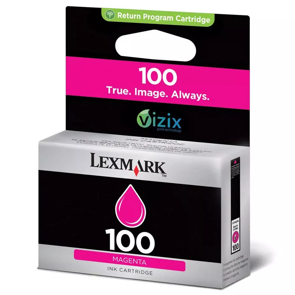 New, Pre-Owned - Lexmark 14N0901 100 Magenta Ink Cartridge