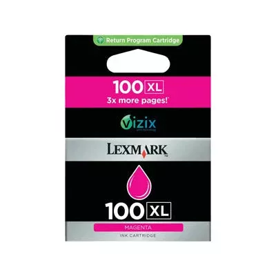 New, Pre-Owned - Lexmark 14N1070E 100XL Magenta Ink Cartridge