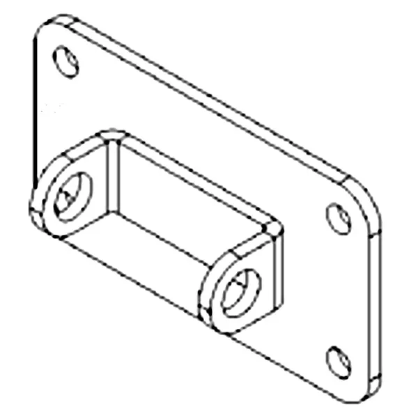 Polytoon Flat Hinge – Large