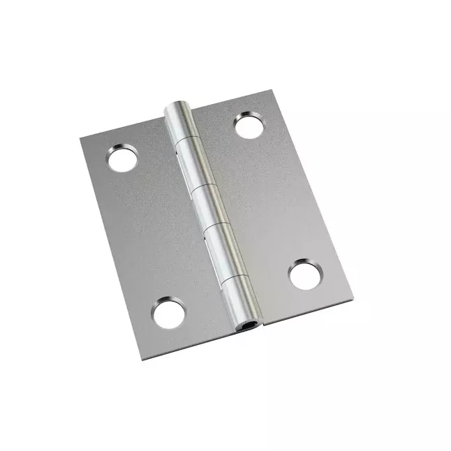 RELIABILT 1-1/2-in H Silver Mortise Interior Door Hinge (2-Pack)