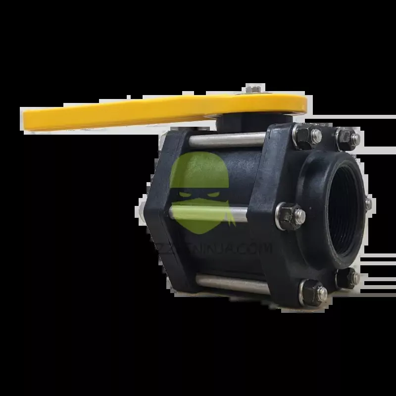 V200FPY-TM BALL VALVE 2" FULL PORT 6 BOLT WITH YELLOW HANDLE